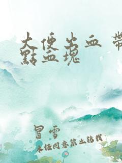 大便出血 带一点血块