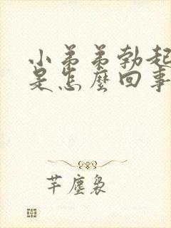 小弟弟勃起无力是怎么回事