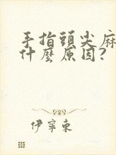 手指头尖麻木是什么原因?