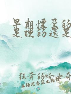 早期怀孕的肚子是硬的还是软的