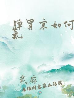 脾胃寒如何除湿气