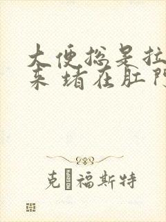 大便总是拉不出来 堵在肛门上怎么办