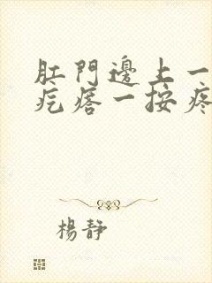 肛门边上一个硬疙瘩一按疼