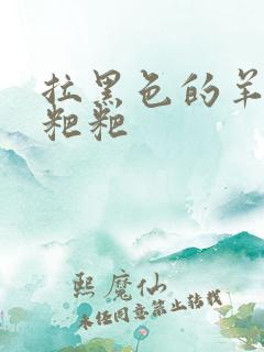 拉黑色的羊屎蛋粑粑