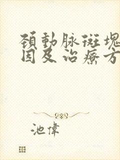 颈动脉斑块的原因及治疗方法