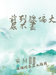 前列腺偏大尿频尿不尽