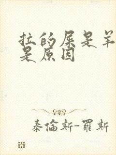 拉的屎是羊粪蛋是原因