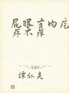 屁眼有肉疙瘩不疼不痒