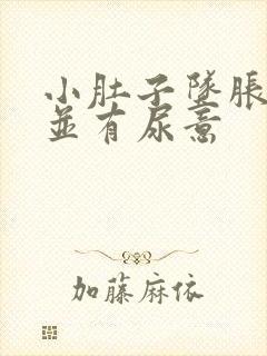 小肚子坠胀隐痛并有尿意