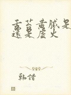 舌苔黄腻是实火还是虚火