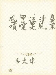 感冒流清鼻涕打喷嚏是风寒还是风热