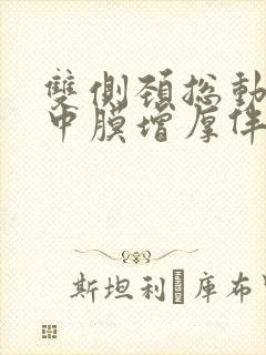 双侧颈总动脉内中膜增厚伴斑块