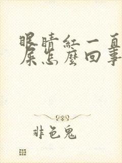 眼睛红一直有眼屎怎么回事