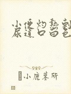 小便灼热刺痛 尿道口白色分泌物