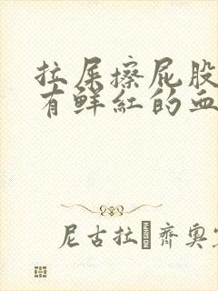 拉屎擦屁股纸上有鲜红的血什么原因