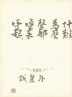 呼噜声为什么听起来那么难受