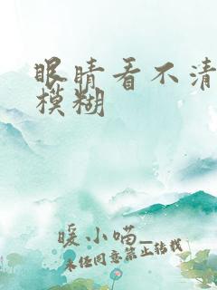 眼睛看不清东西模糊