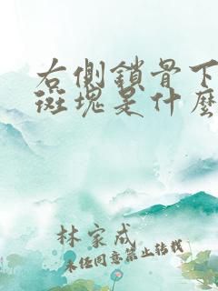 右侧锁骨下动脉斑块是什么意思