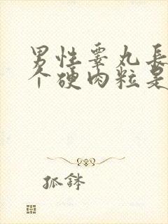 男性睾丸长了一个硬肉粒是怎么回事