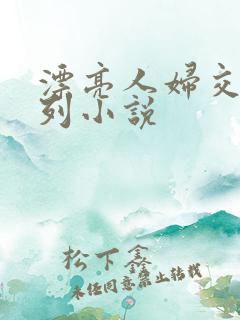 漂亮人妇交换系列小说