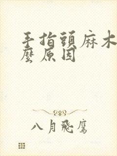 手指头麻木是什么原因