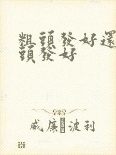 粗头发好还是细头发好