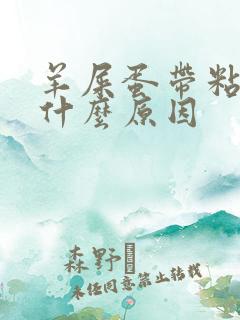 羊屎蛋带粘液是什么原因