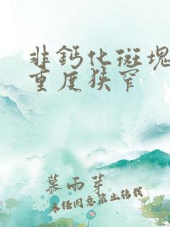 非钙化斑块管腔重度狭窄