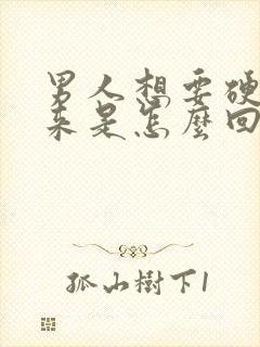 男人想要硬不起来是怎么回事