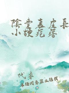 阴囊表皮长了个小硬疙瘩