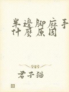 半边脚麻手麻是什么原因