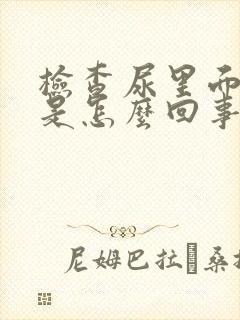 检查尿里面有血是怎么回事