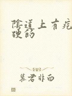 阴道上有疙瘩硬硬的