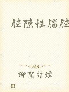 腔隙性脑腔梗塞