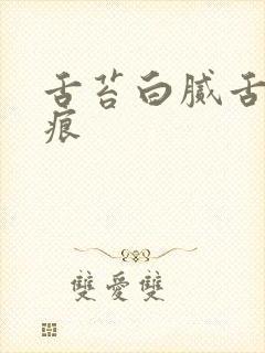 舌苔白腻舌有齿痕