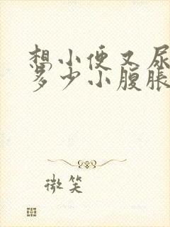 想小便又尿不出多少小腹胀是什么原因