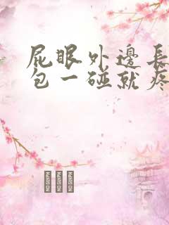 屁眼外边长了个包一碰就疼