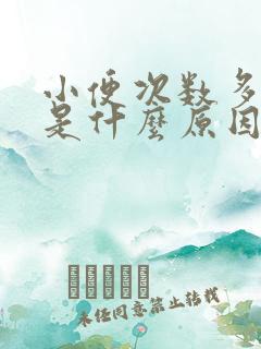 小便次数多尿少是什么原因