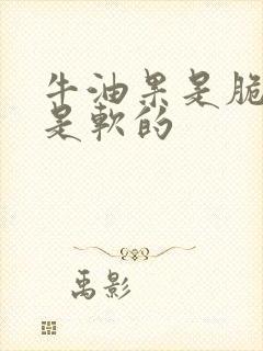 牛油果是脆的还是软的