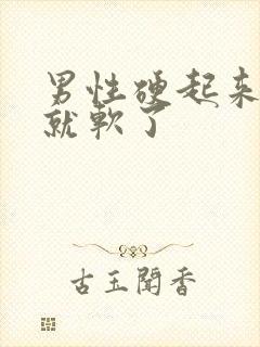 男性硬起来一会就软了