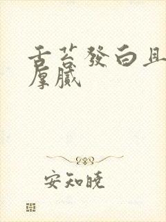 舌苔发白且发黄厚腻