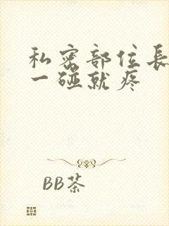 私密部位长疙瘩一碰就疼