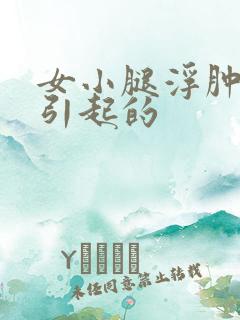 女小腿浮肿原因引起的