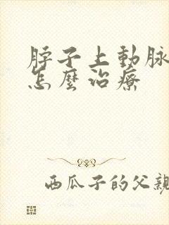 脖子上动脉斑块怎么治疗