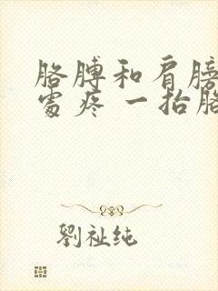 胳膊和肩膀连接处疼 一抬胳膊就疼怎么回事