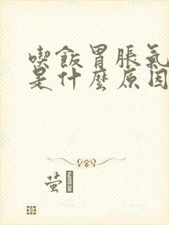 吃饭胃胀气打嗝是什么原因