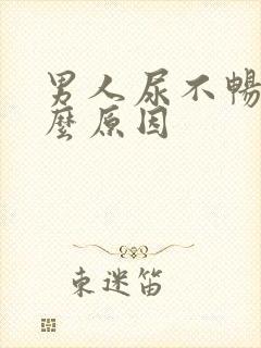 男人尿不畅是什么原因