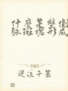 什么是双侧颈动脉斑块形成