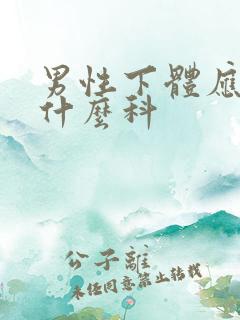 男性下体应该挂什么科