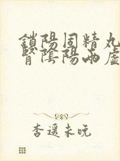 锁阳固精丸治疗肾阴阳两虚吗